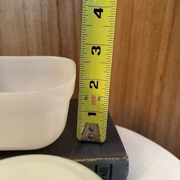 Fire king anchor hocking‎ milk glass handle soup bowl set - Picture 7 of 11